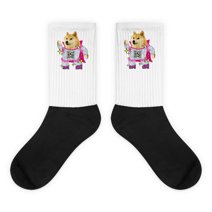 Overpriced Doge Disco Socks