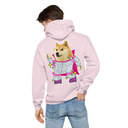 Disco Doge fleece hoodie