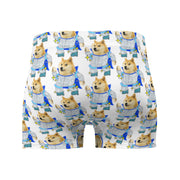Blue Disco Doge Boxer Briefs