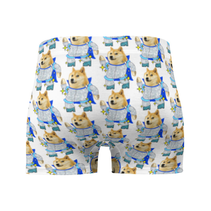 Blue Disco Doge Boxer Briefs