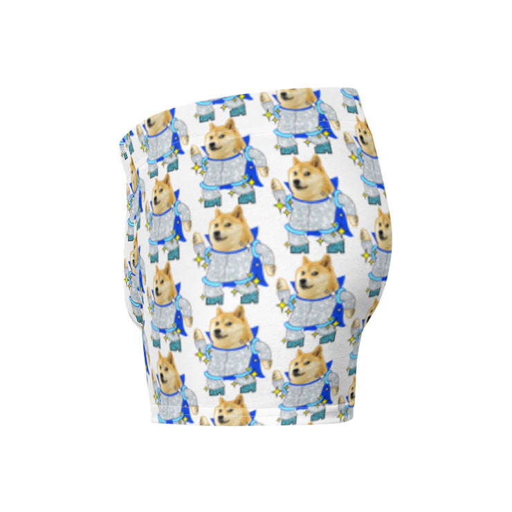 Blue Disco Doge Boxer Briefs