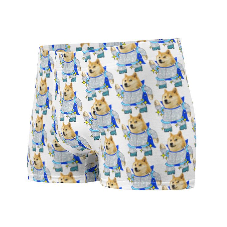 Blue Disco Doge Boxer Briefs