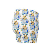 Blue Disco Doge Boxer Briefs