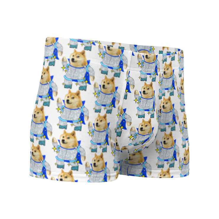 Blue Disco Doge Boxer Briefs