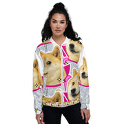 Unisex Disco Doge Bomber Jacket