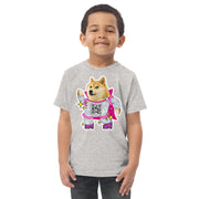 Doge Disco Toddler jersey t-shirt