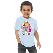 Doge Disco Toddler jersey t-shirt