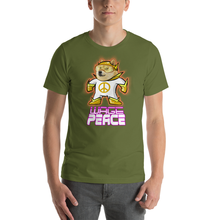 Yellow Peace Doge T-Shirt
