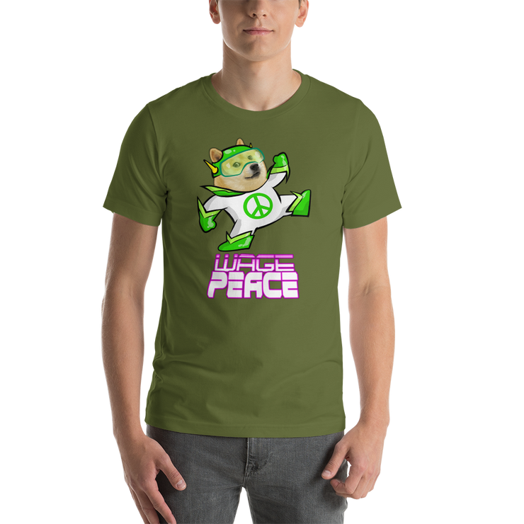 Green Power Kick Doge T-Shirt