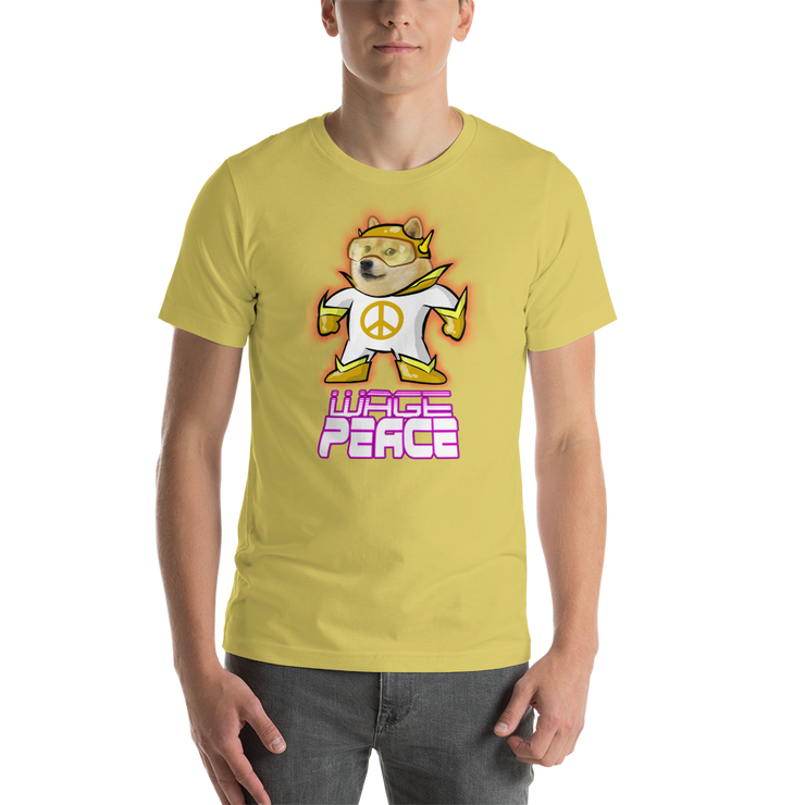 Yellow Peace Doge T-Shirt