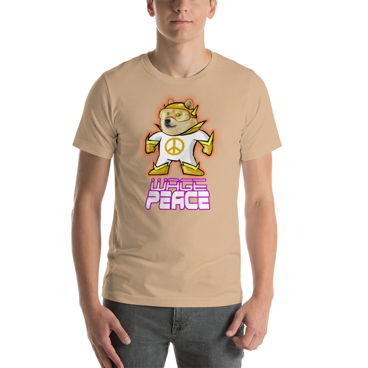 Yellow Peace Doge T-Shirt
